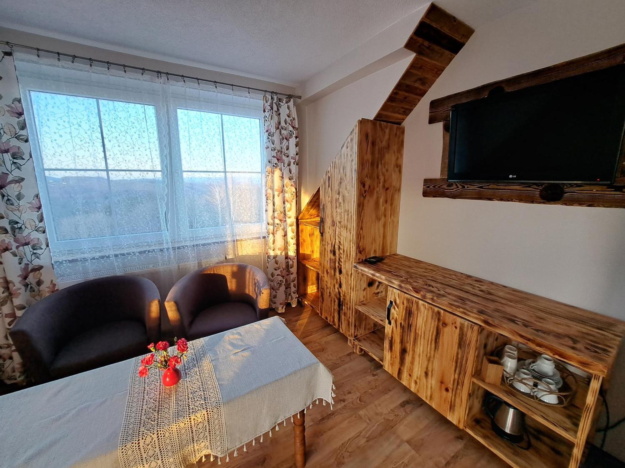 Willa Diana- z panoramą jeziora i gór w Polańczyku Zewnętrze zdjęcie
