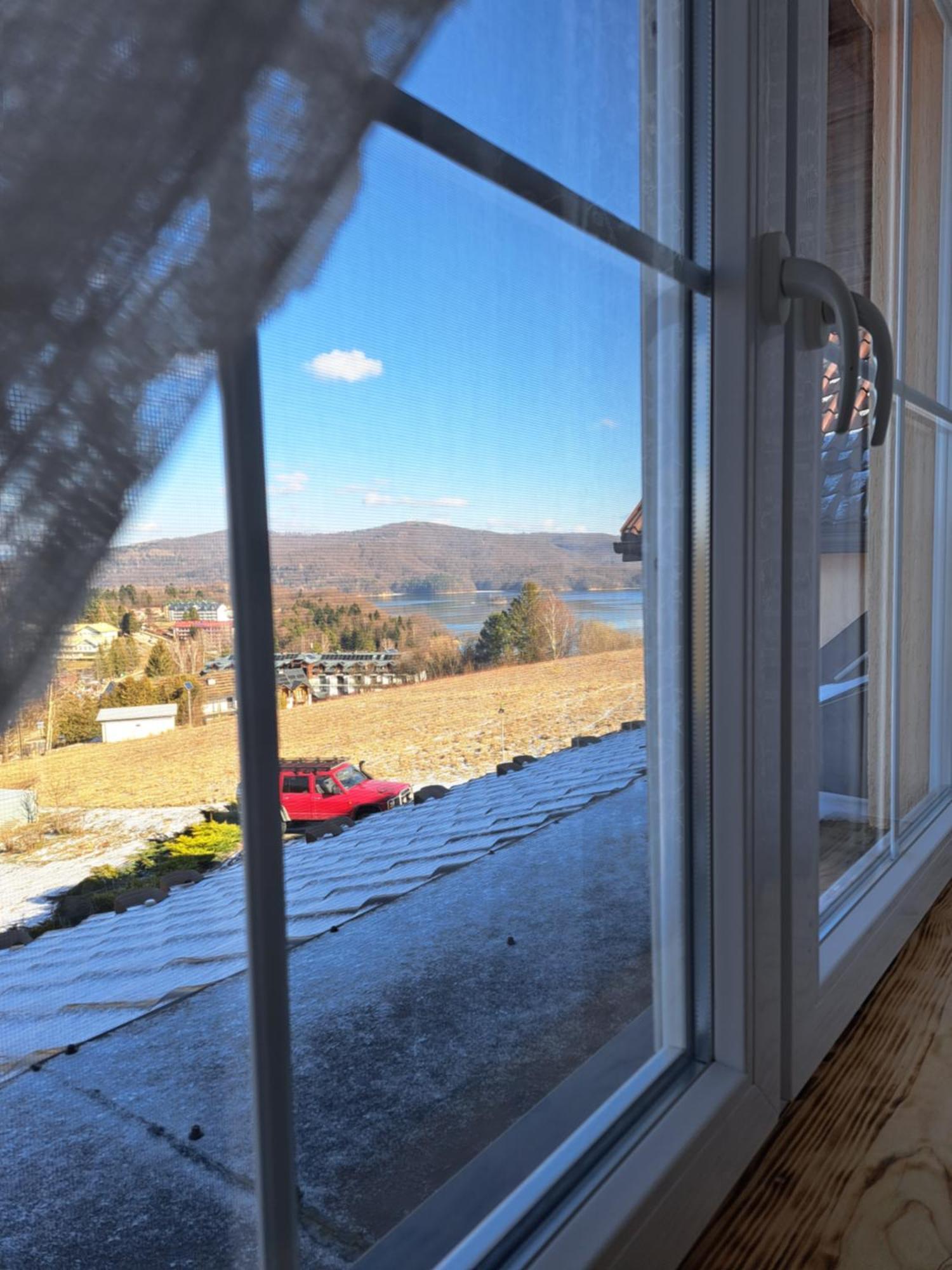 Willa Diana- z panoramą jeziora i gór w Polańczyku Zewnętrze zdjęcie